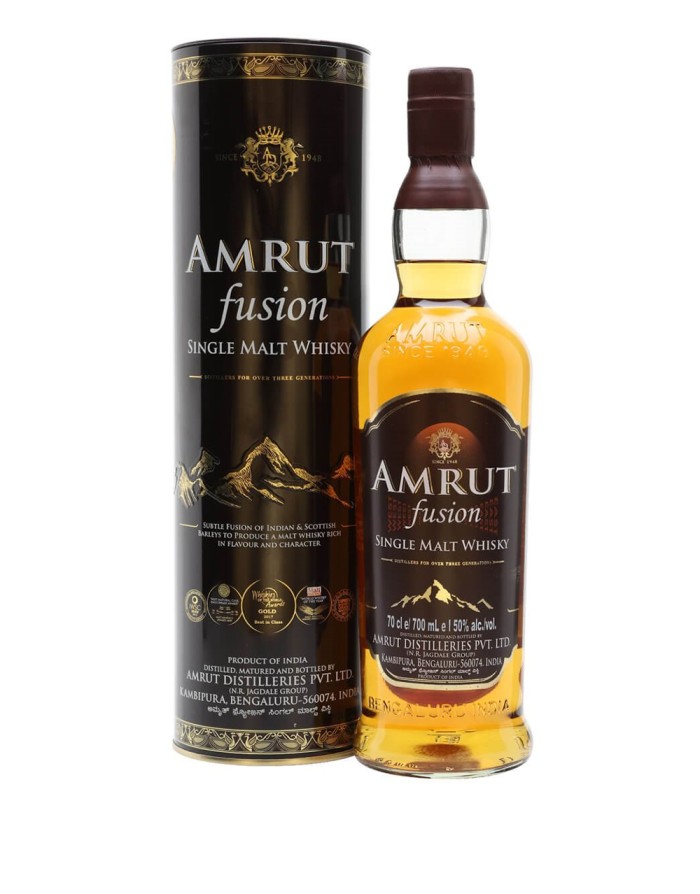 Amrut Fusion Indian Single Malt Whisky