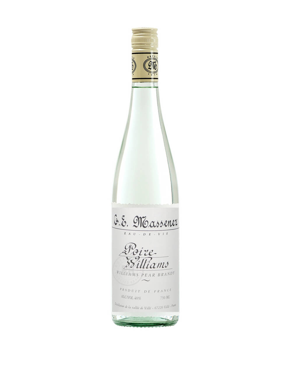 G.E. Massenez Poire Williams Pear Brandy