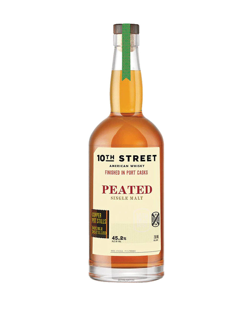 10th Street Peated Sinlge Malt Finished in Port Casks American Whiskey