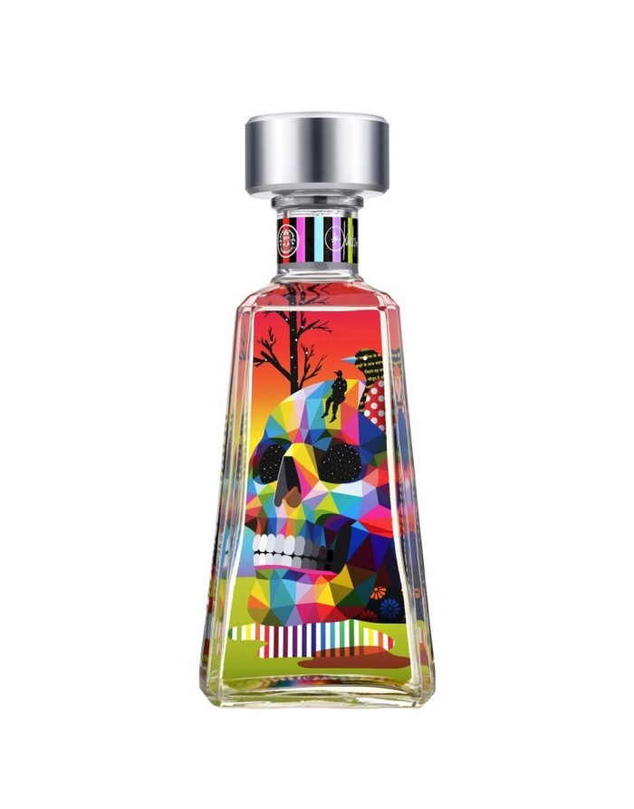 1800 Essential Artists Series Okuda San Miguel Limited Edition Bottle