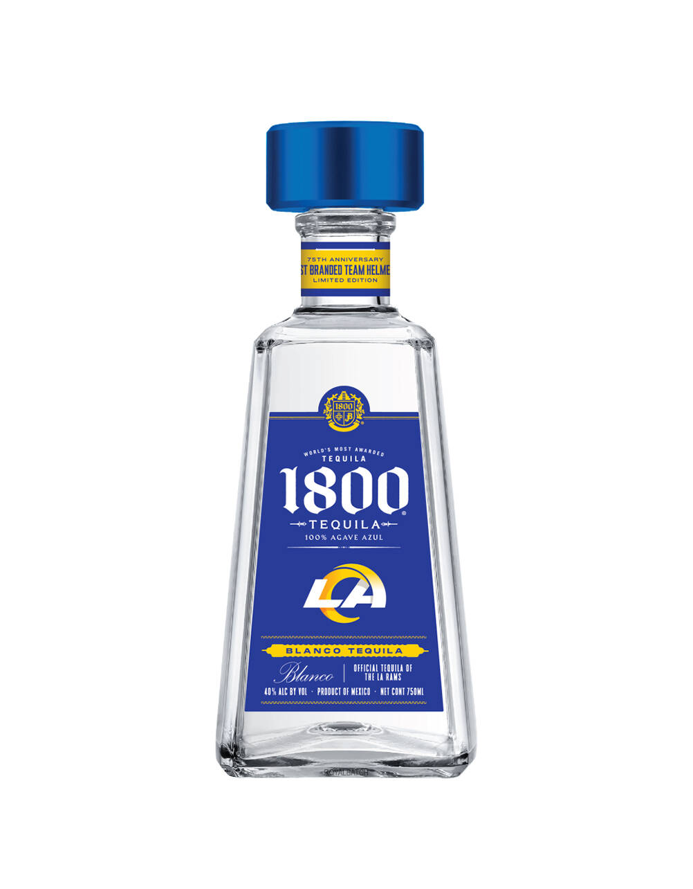 1800 Silver LA Rams Edition Tequila