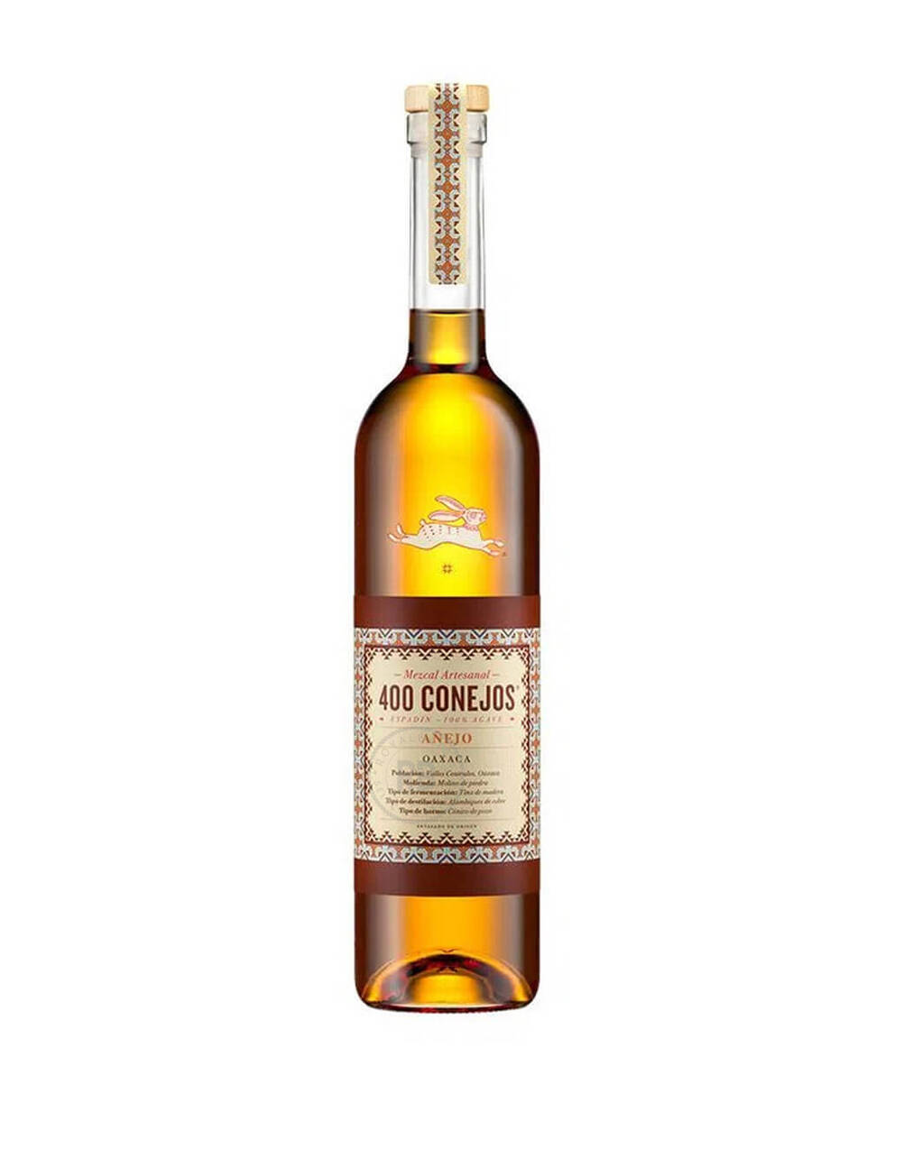 400 Conejos 1 Year Old Anejo Oaxaca Espadin Mezcal