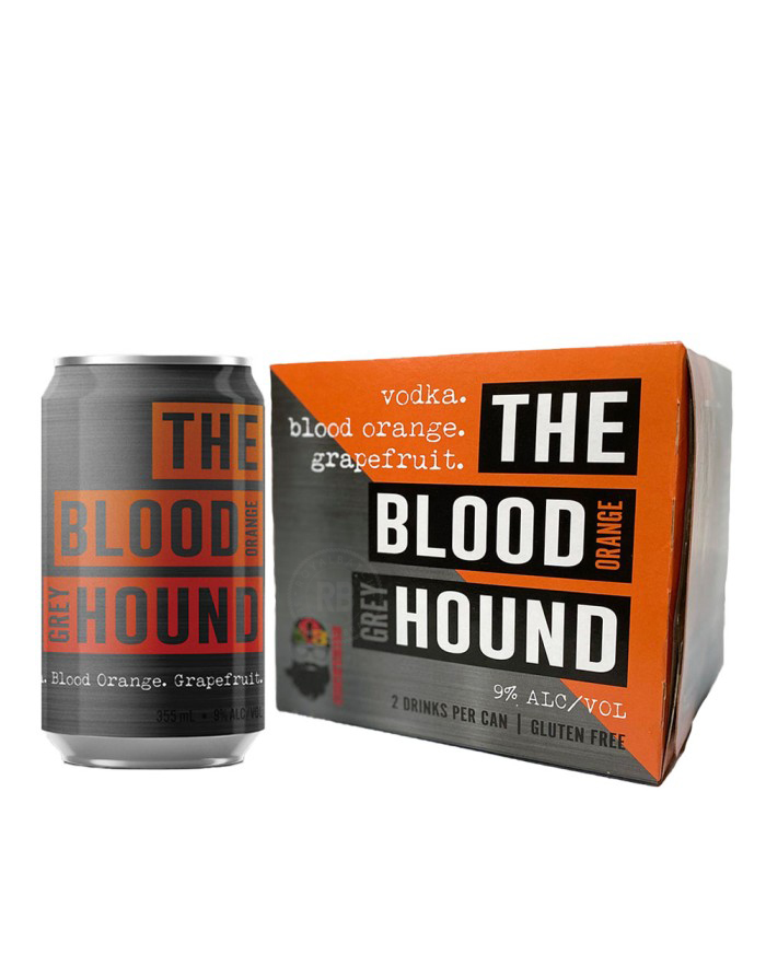 503 Canned Cocktails Blood Orange Hound (4 Pack) x 12oz