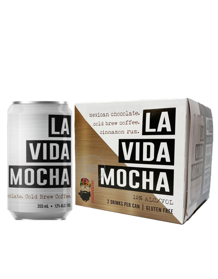 503 Canned Cocktails La Vida Mocha (4 Pack) x 12oz