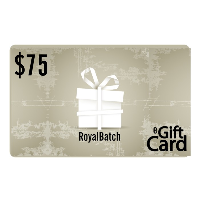 $75 eGift Card