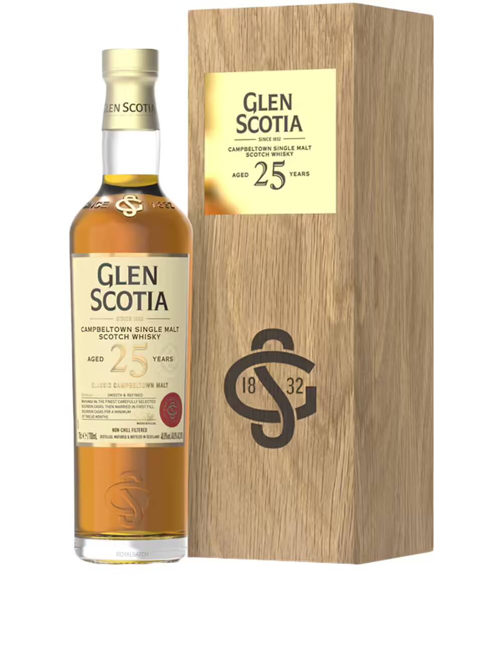 Glen Scotia Campbeltown 25 year old Single malt Scotch Whisky