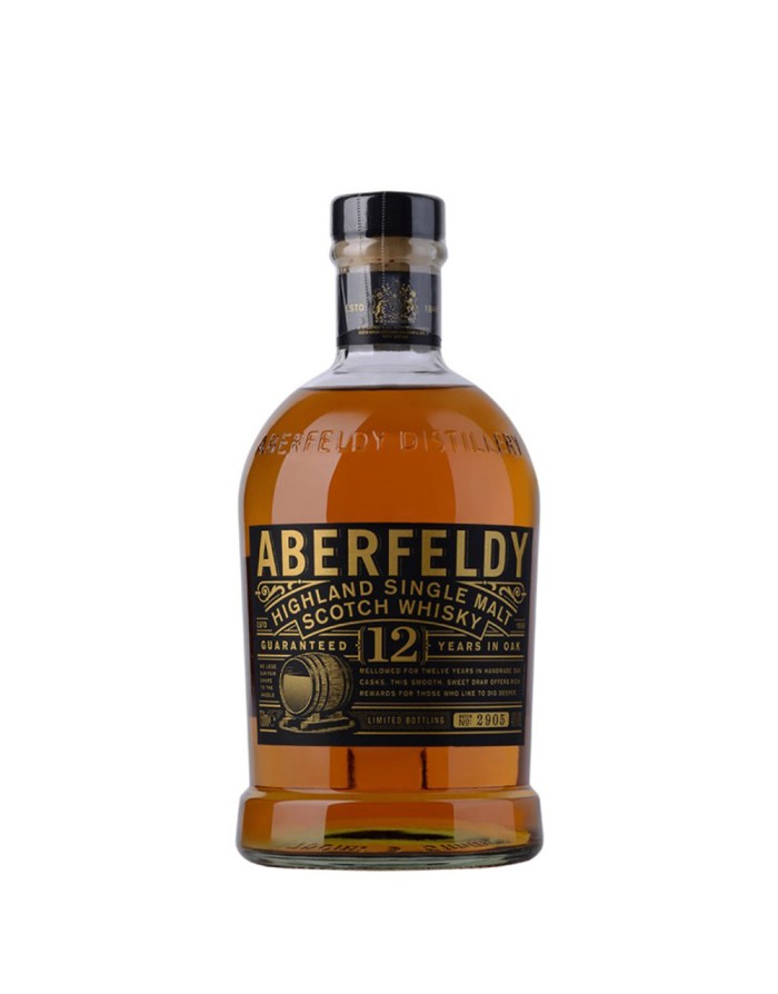 Aberfeldy 12 Year Old Single Malt Scotch Whisky