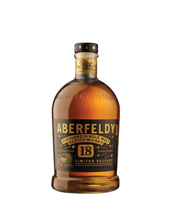 Aberfeldy 18 Year Single Malt Limited Edition whisky