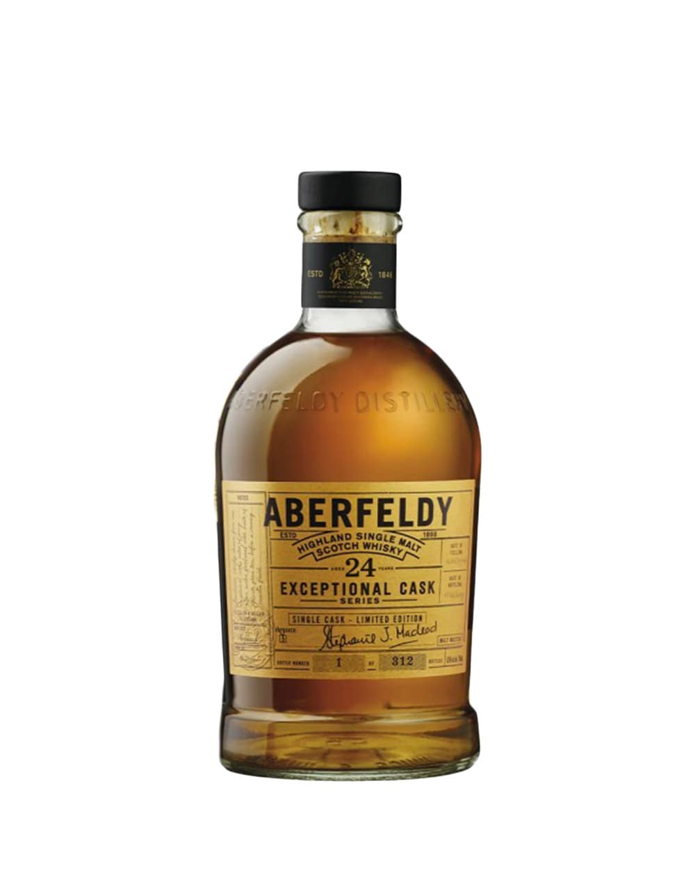 Aberfeldy 24 year old Exceptional Cask Small Batch Highland Single Malt Scotch Whisky