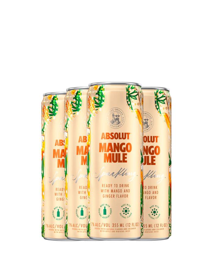 Absolut Mango Mule Sparkling (4 Pack) 355 ML