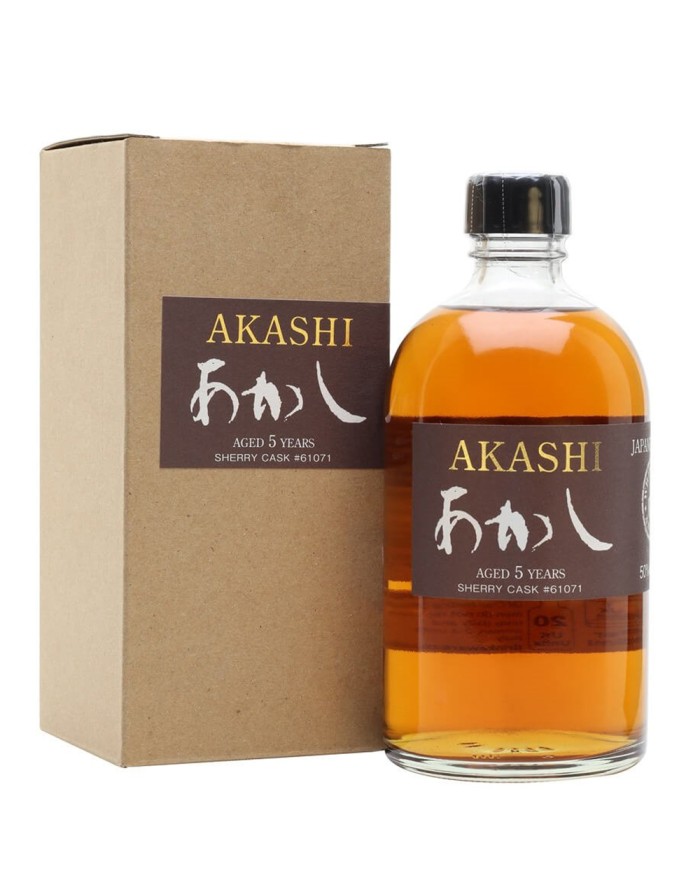 Akashi White Oak Sherry Cask Single Malt Whisky