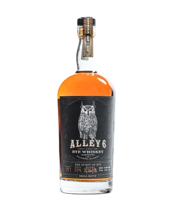 Alley 6 Rye Whiskey