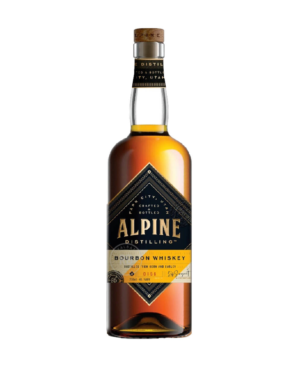 Alpine Distilling Utah Straight Bourbon Whiskey