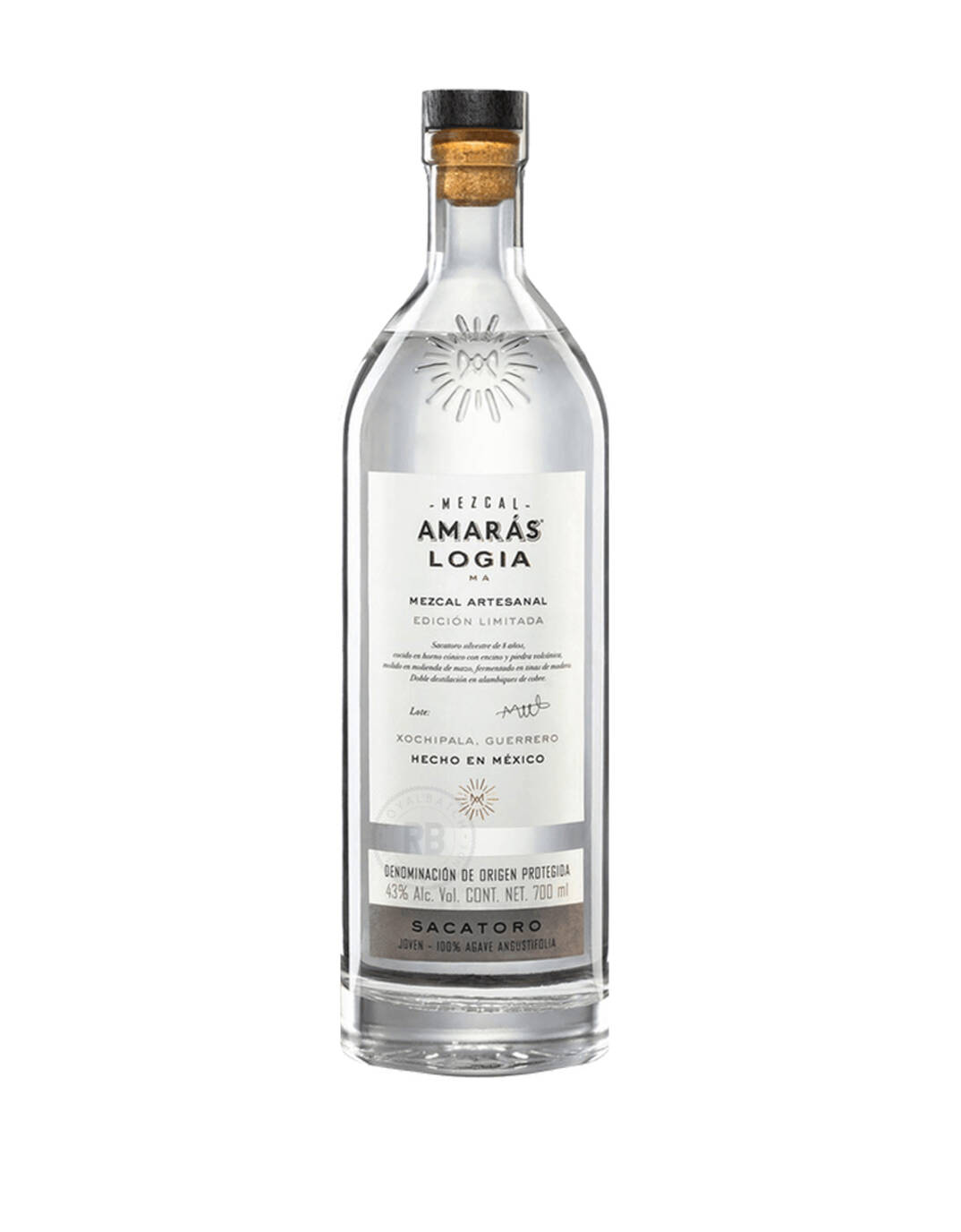 Amaras Logia Sacatoro Limited Edition Joven Mezcal