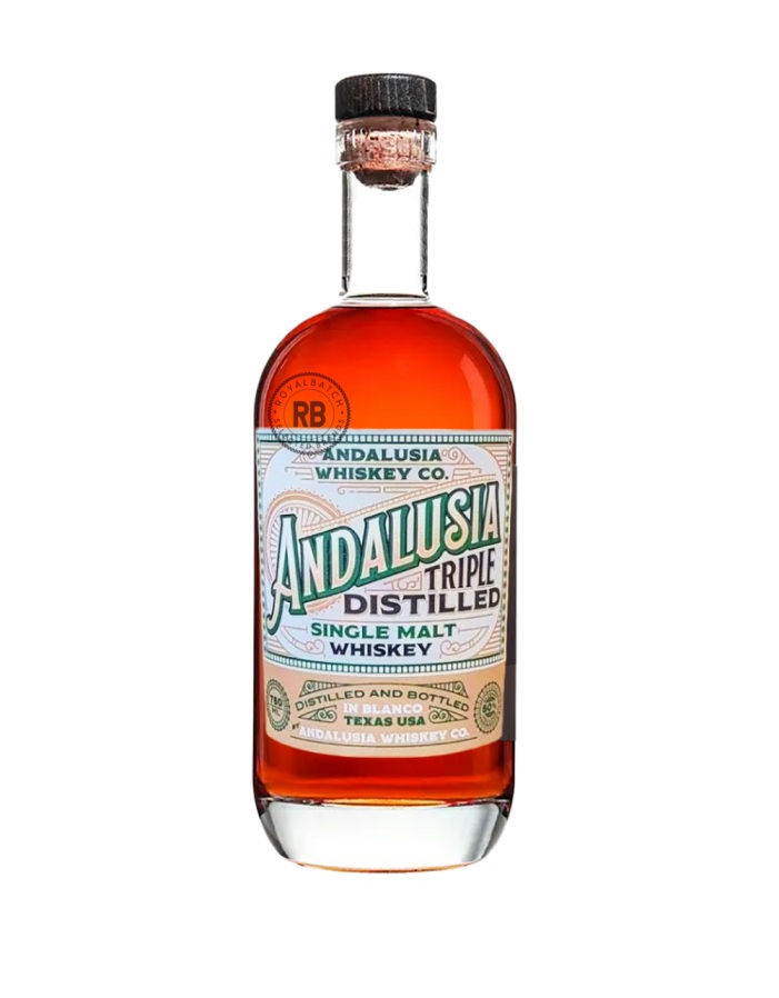 Andalusia Whiskey Co. Triple Distilled Single Malt Whiskey
