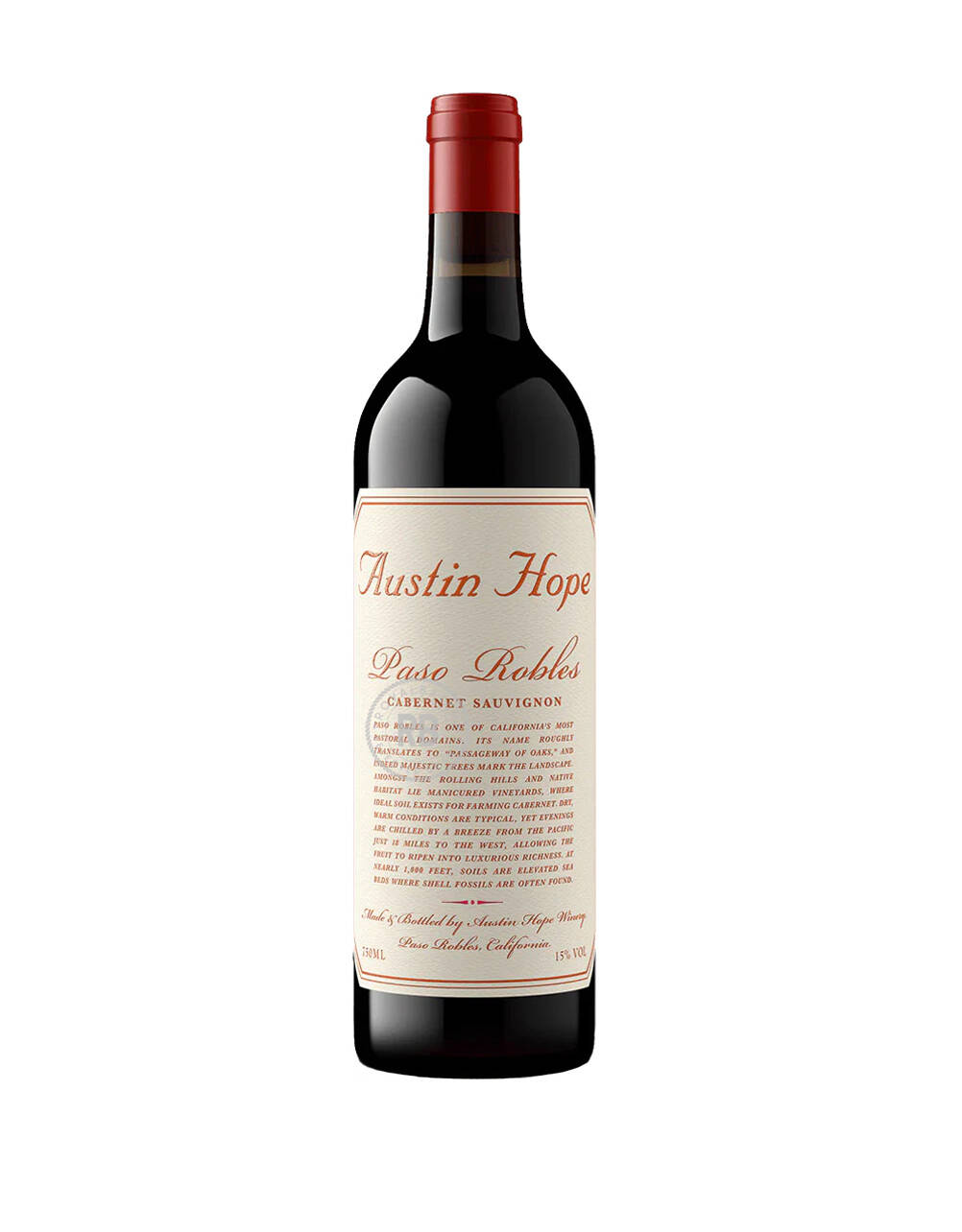 Austin Hope Cabernet Sauvignon Paso Robles Wine