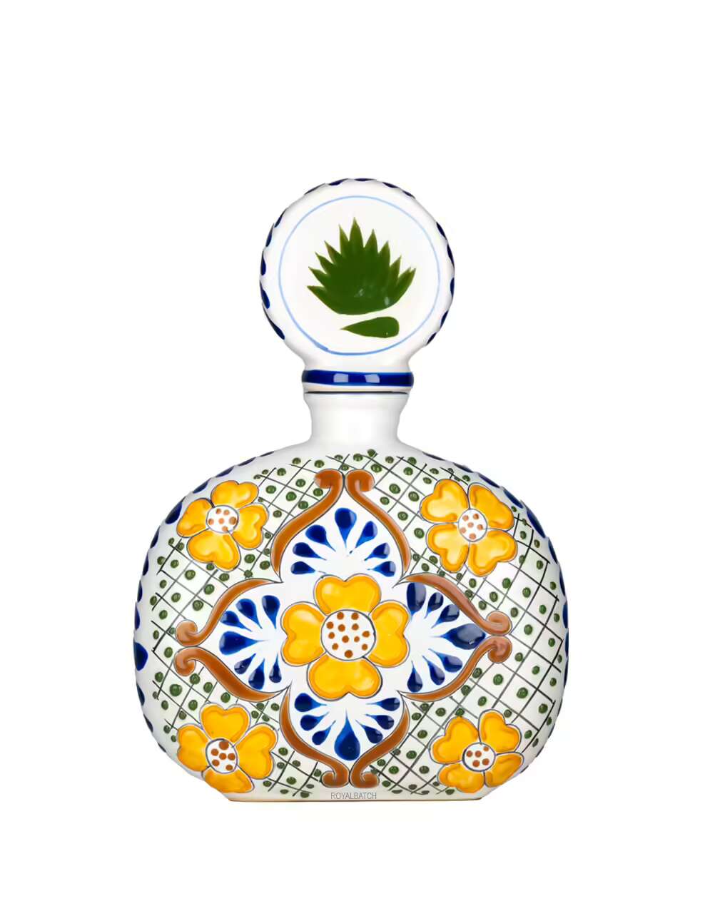 Azulejos Talavera Anejo (Yellow / Green) Tequila