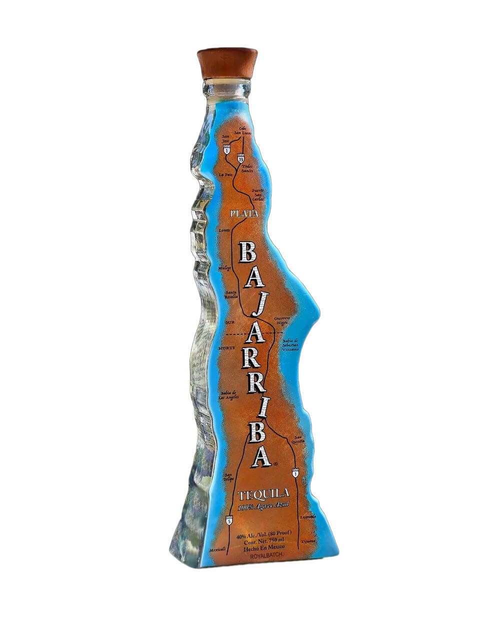 Bajarriba Plata Tequila