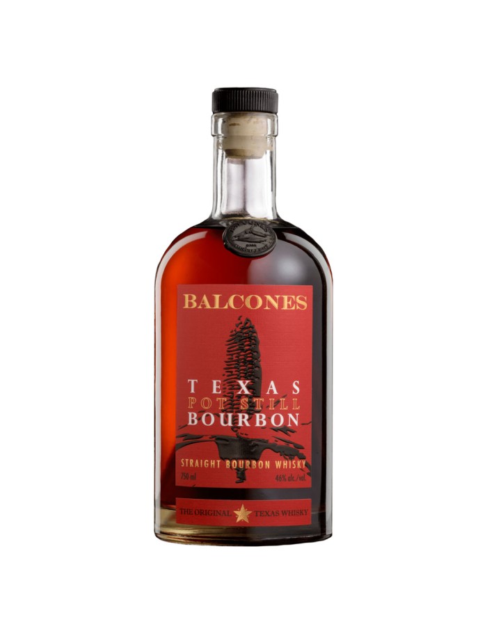 Balcones Texas Pot Bourbon Whisky Gift Set with 2 Glasses