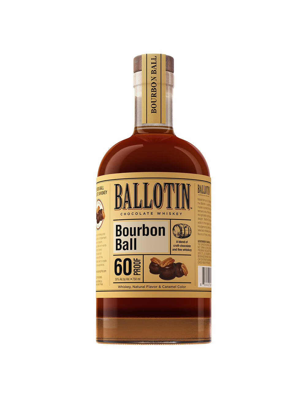 Ballotin Bourbon Ball Chocolate Flavored Whiskey