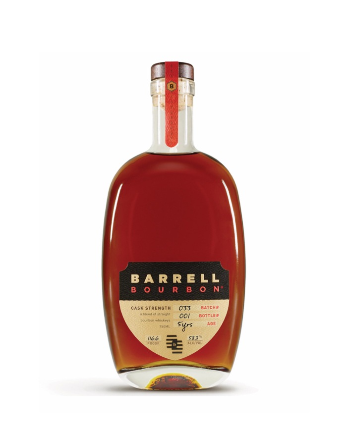 Barrell Bourbon Cask Strength Batch #033 Proof 116.6 Whiskey