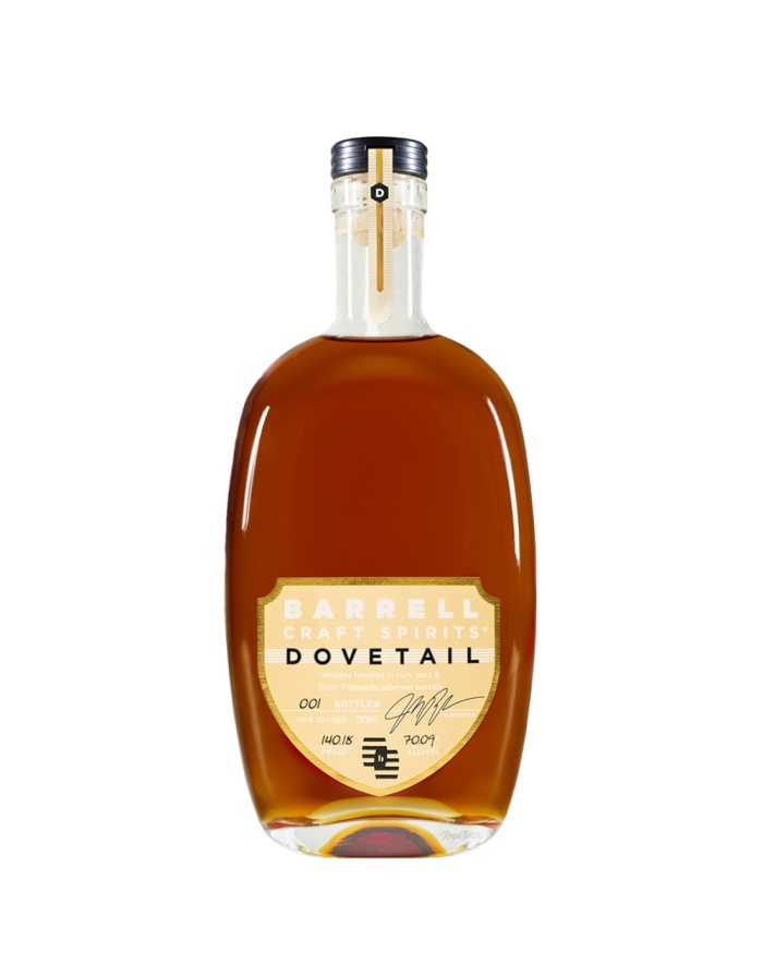 Barrell Craft Spirits Dovetail Gold Label Cask Strength Bourbon Whiskey 