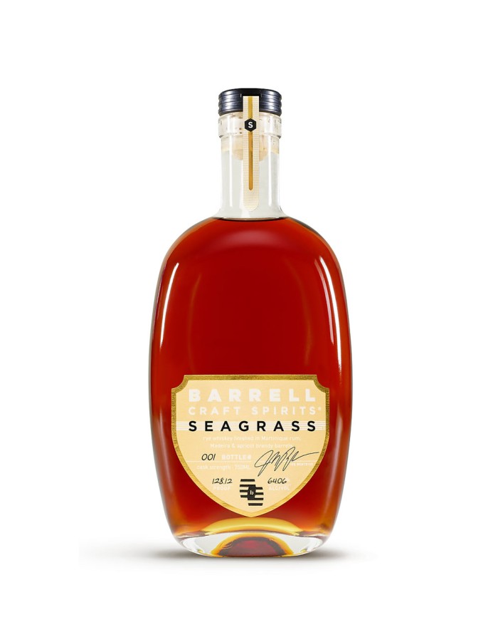 Barrell Craft Spirits Seagrass Cask Strength Gold Label Rye Whiskey