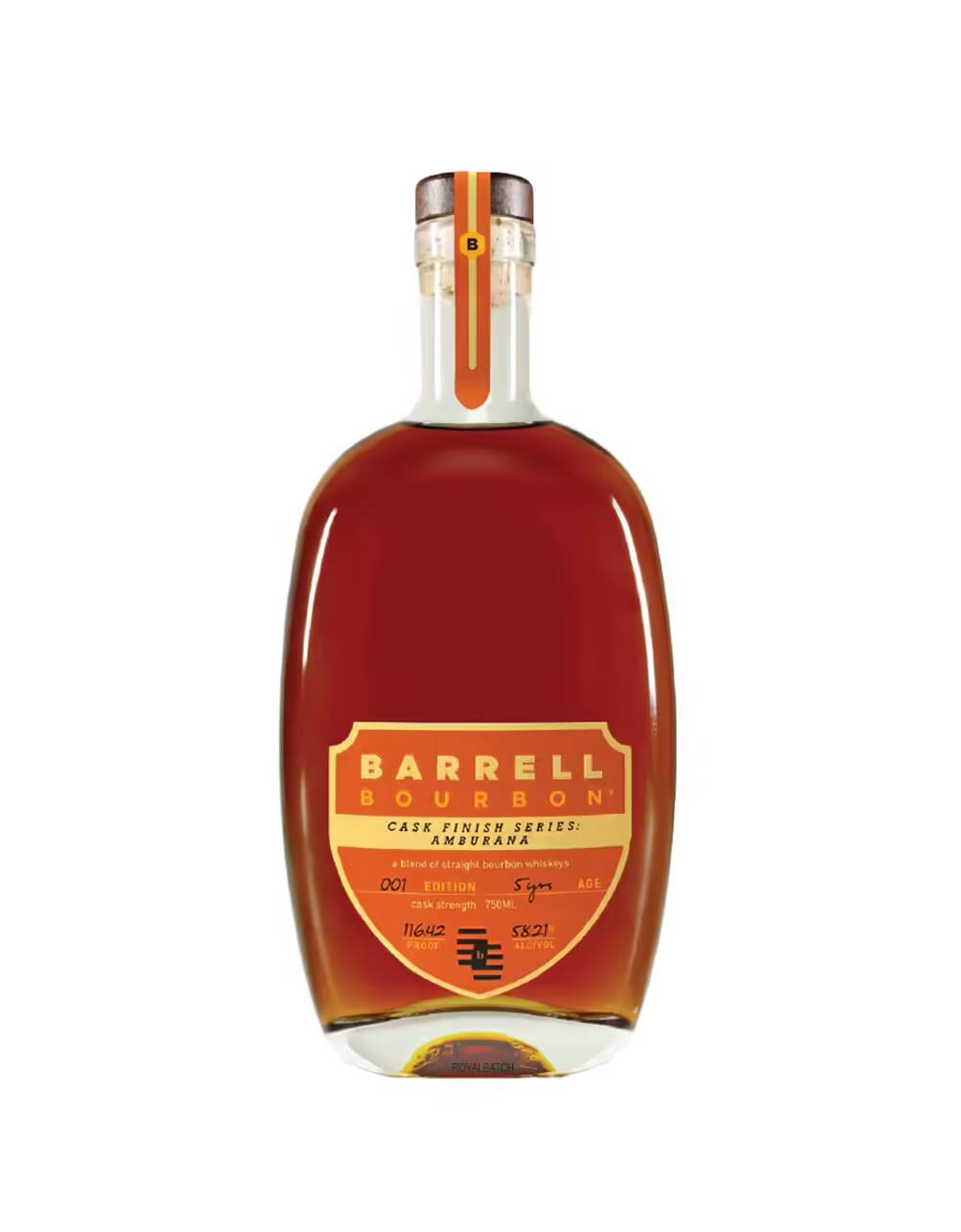 Barrell Bourbon Cask Finish Series Amburana 5 Year Old Whiskey