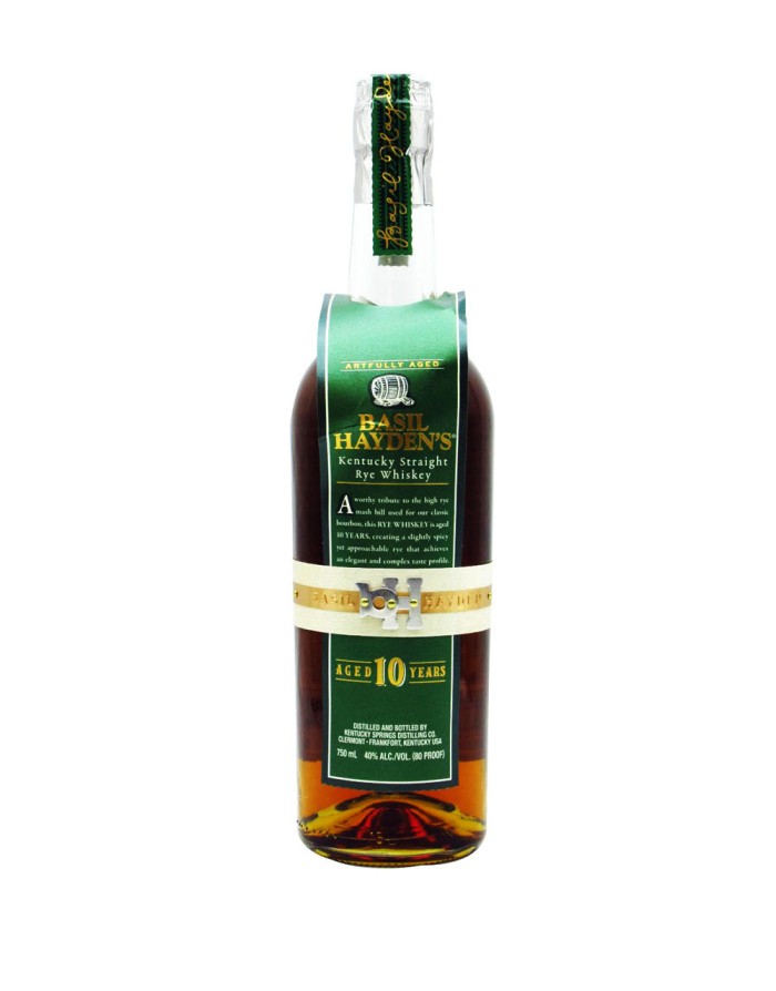 Basil Hayden's 10 Year Old Rye Whiskey