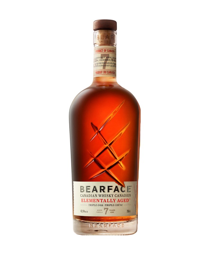 BEARFACE 7 Year Triple Barrel Canadian Whisky