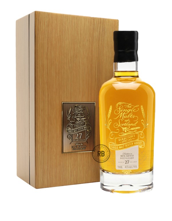 Ben Nevis 27 Year Old 'The Single Malts of Scotland' Director’s Special Scotch Whisky
