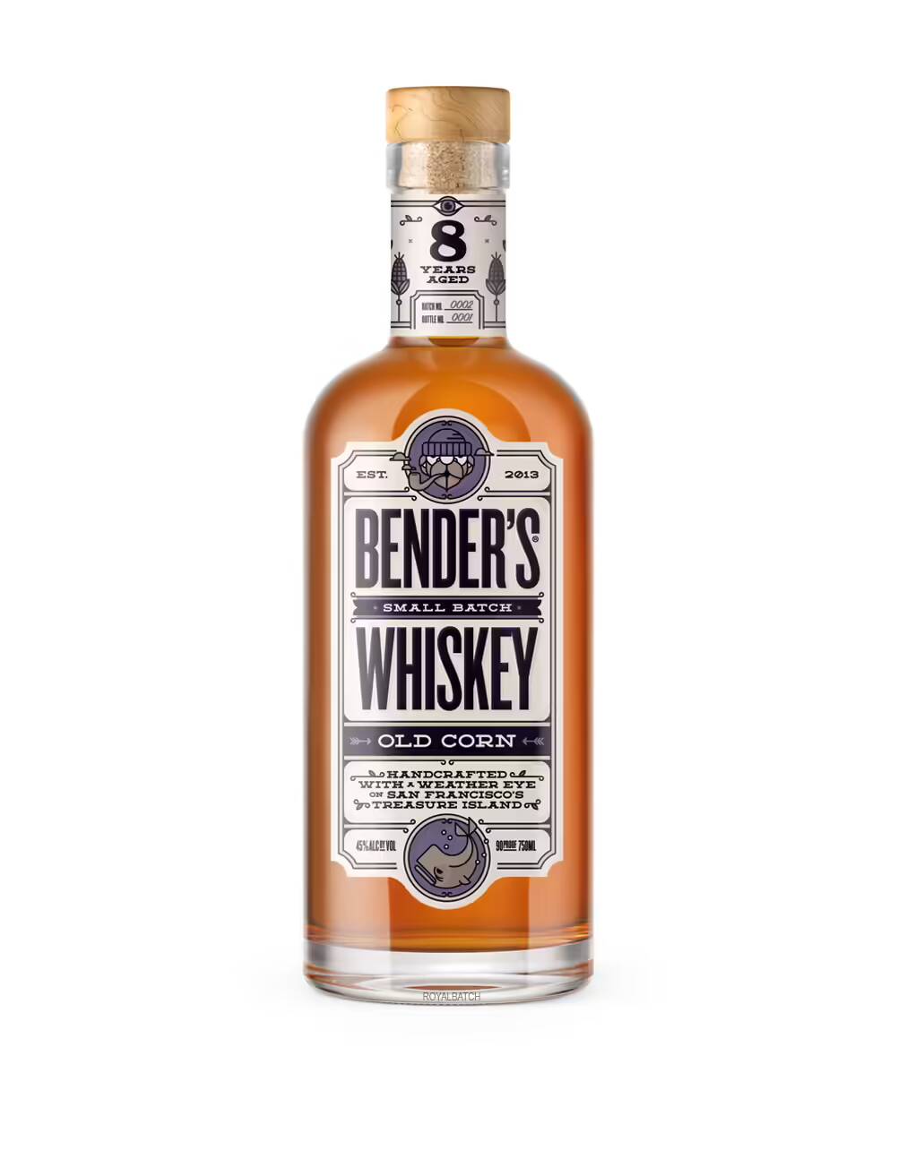 Bender's 8 Year Old Corn Whiskey