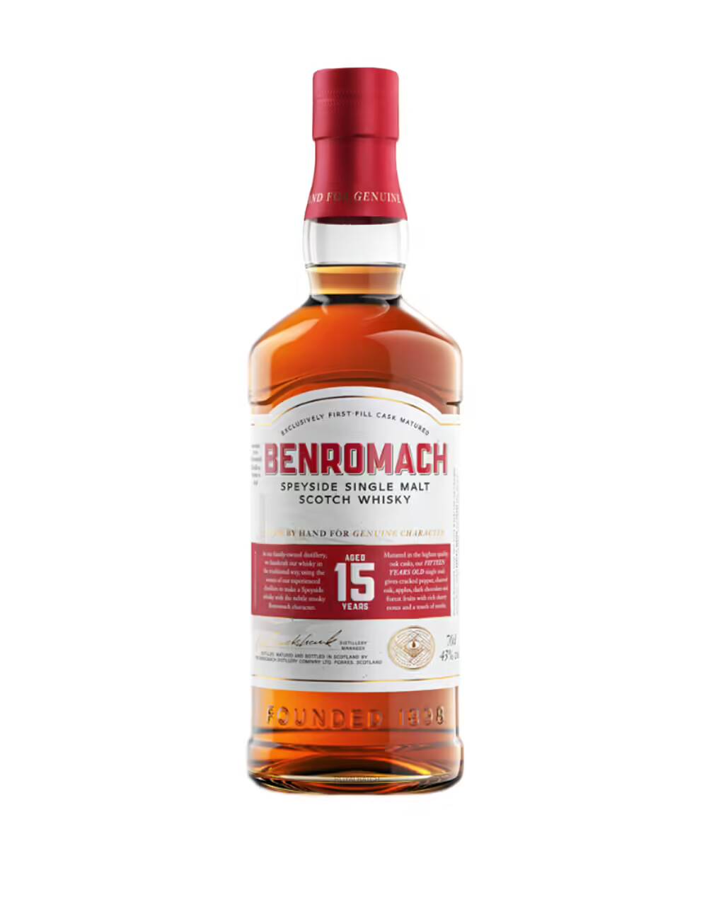 Benromach 15 Year Old Single Malt Scotch Whisky