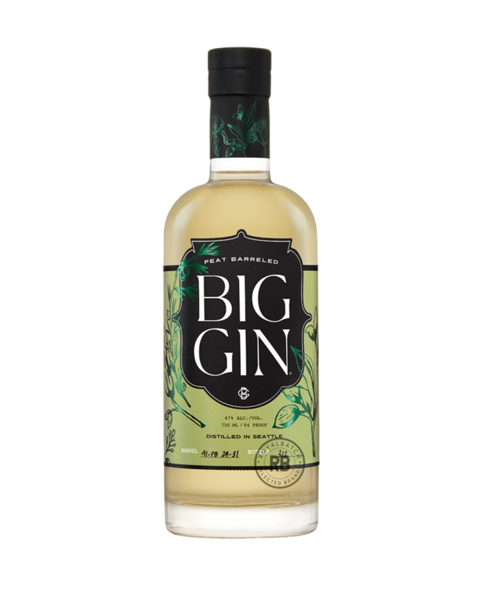 Big Gin Peat Barreled Gin