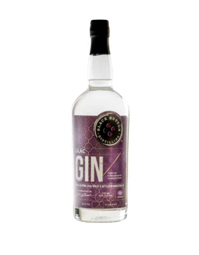 Black Button Lilac Gin