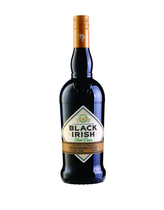Black Irish Salted Caramel Irish Cream Liqueur