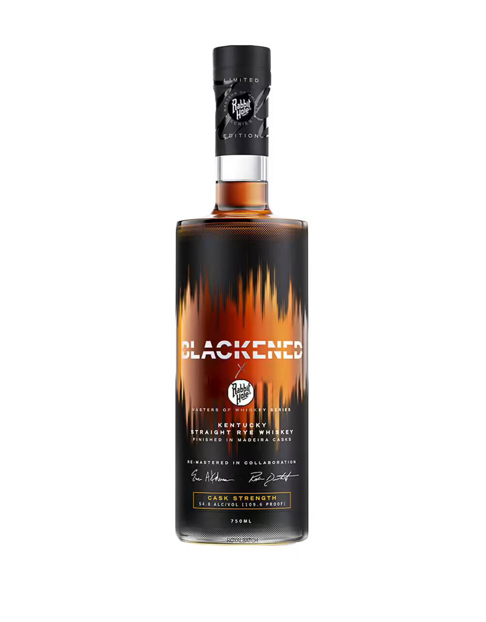 Blackened X Rabbit Hole Kentucky Straight Rye Whiskey