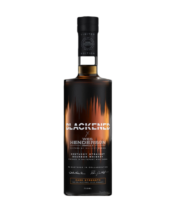 Blackened X Wes Henderson Cask Strength Kentucky Straight Bourbon Whiskey