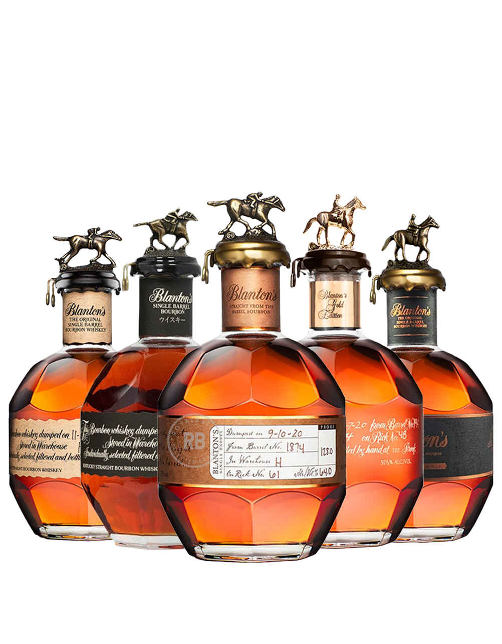 Blanton's Bourbon (5 Pack) Bundle #012