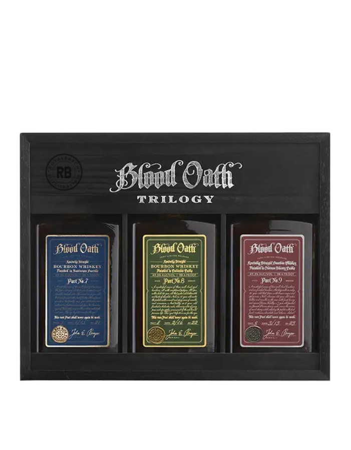 Blood Oath Trilogy 3rd Edition Kentucky Straight Bourbon Whiskey
