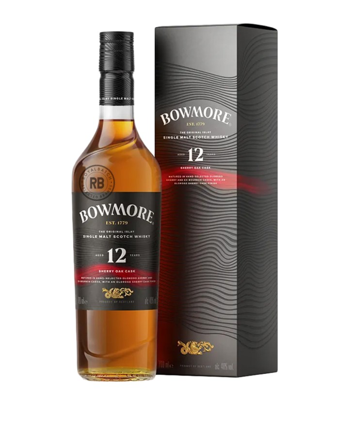 Bowmore 12 Year Old Sherry Oak Cask Single Malt Scotch Whisky