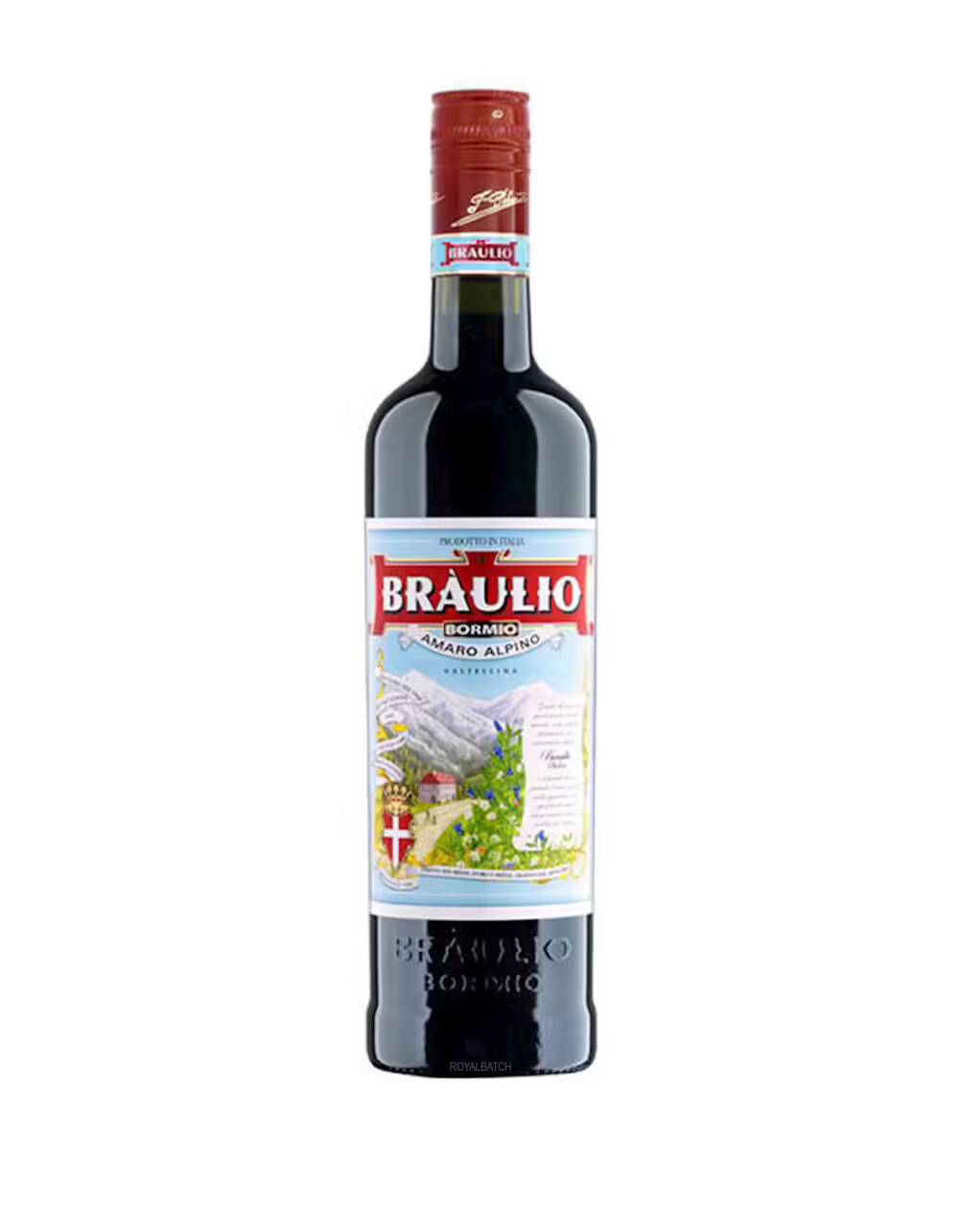 Braulio Bormio Amaro Alpino Liqueur 1L