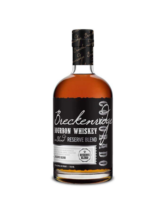 Breckenridge Reserve Blend Whiskey