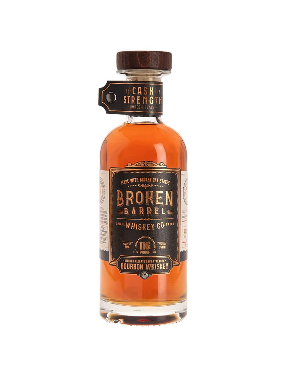 Broken Barrel Cask Strength Bourbon Whiskey