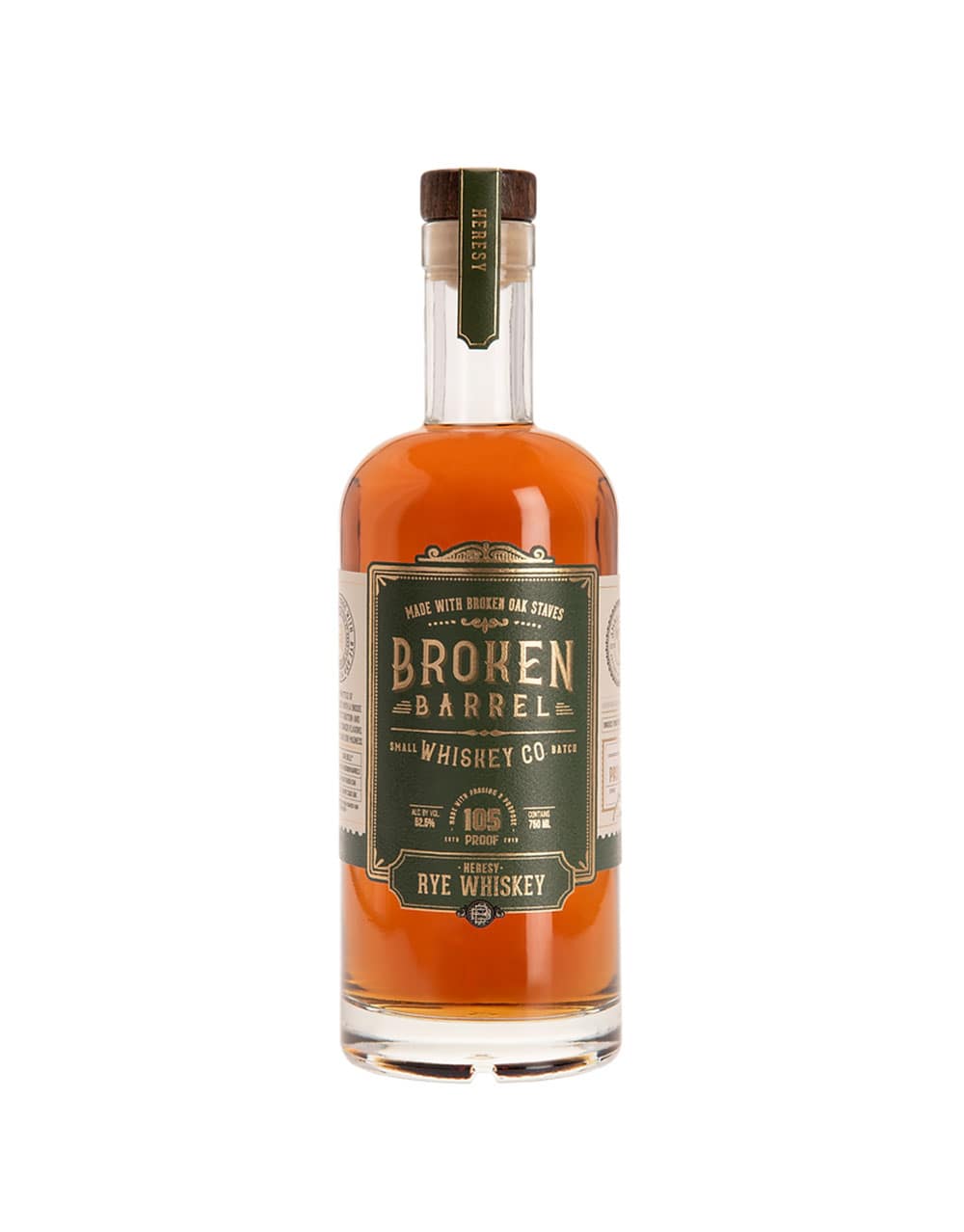 Broken Barrel Heresy Rye Whiskey