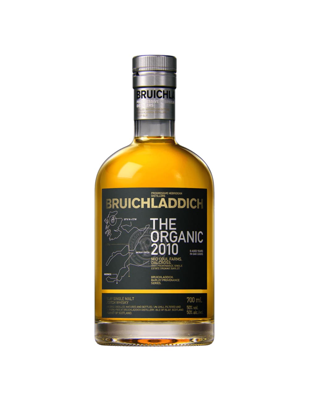 Bruichladdich The Organic 2010 Islay Single Malt Scotch Whisky