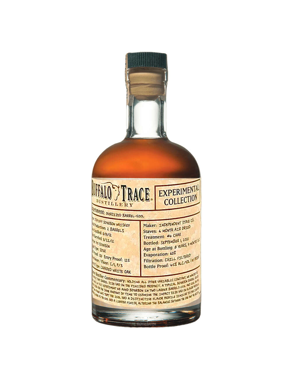 Buffalo Trace Experimental Collection Oversized Barrel 500L Bourbon 375ml