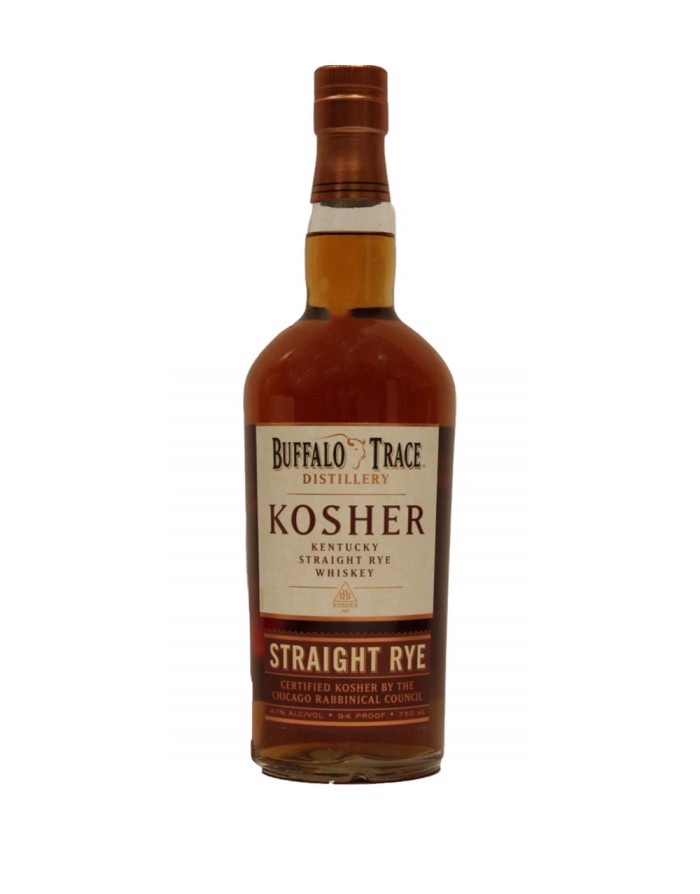 Buffalo Trace Kosher Straight Rye Whiskey