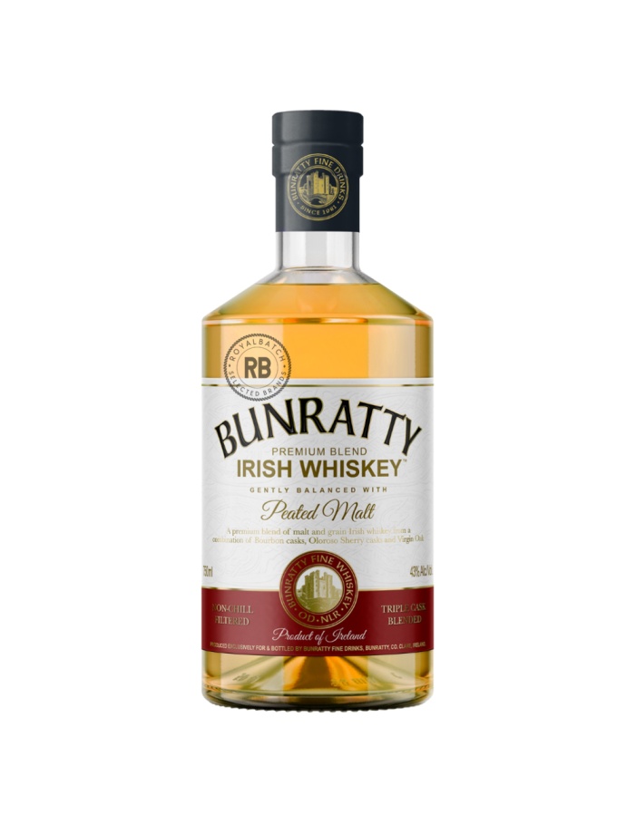 Bunratty Irish Whiskey Premium Blend with Peated Malt