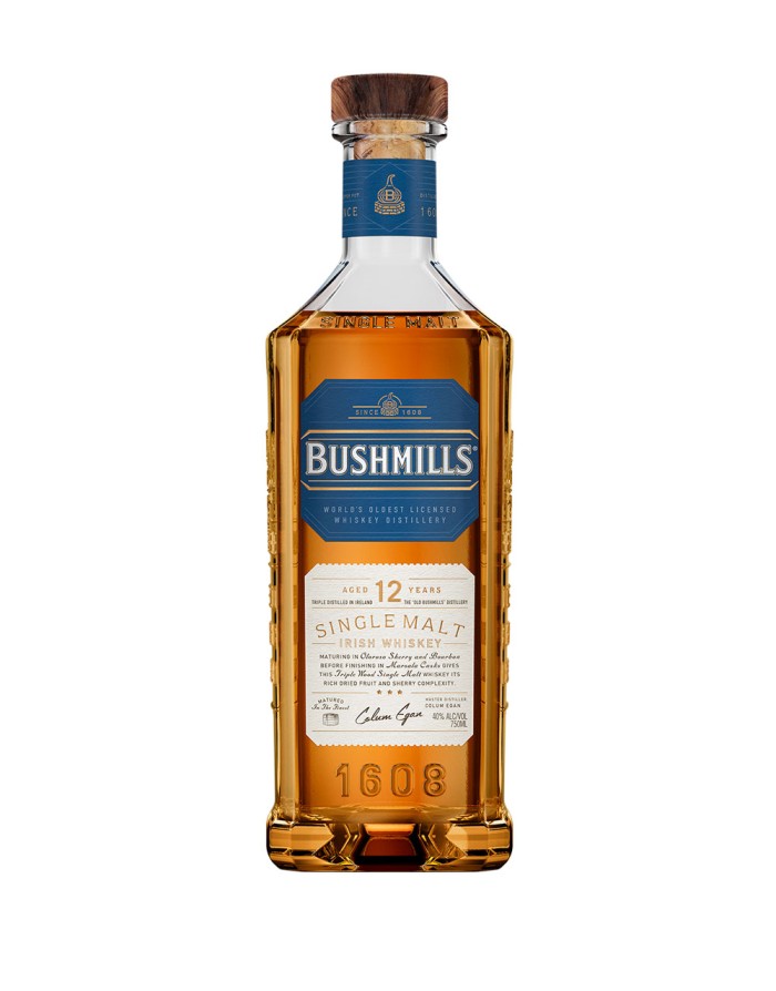 Bushmills 12 year old Single Malt Irish Whisky